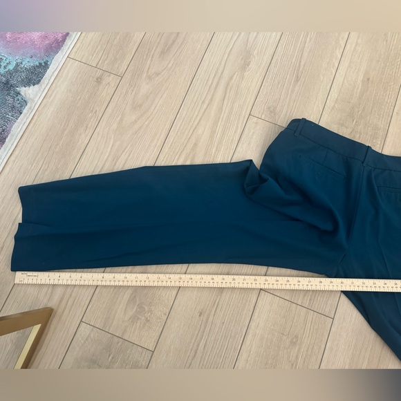 NY&CO Dark Teal Stretch Boot Cut Dress Pants - Size 12 - Picture 3 of 8